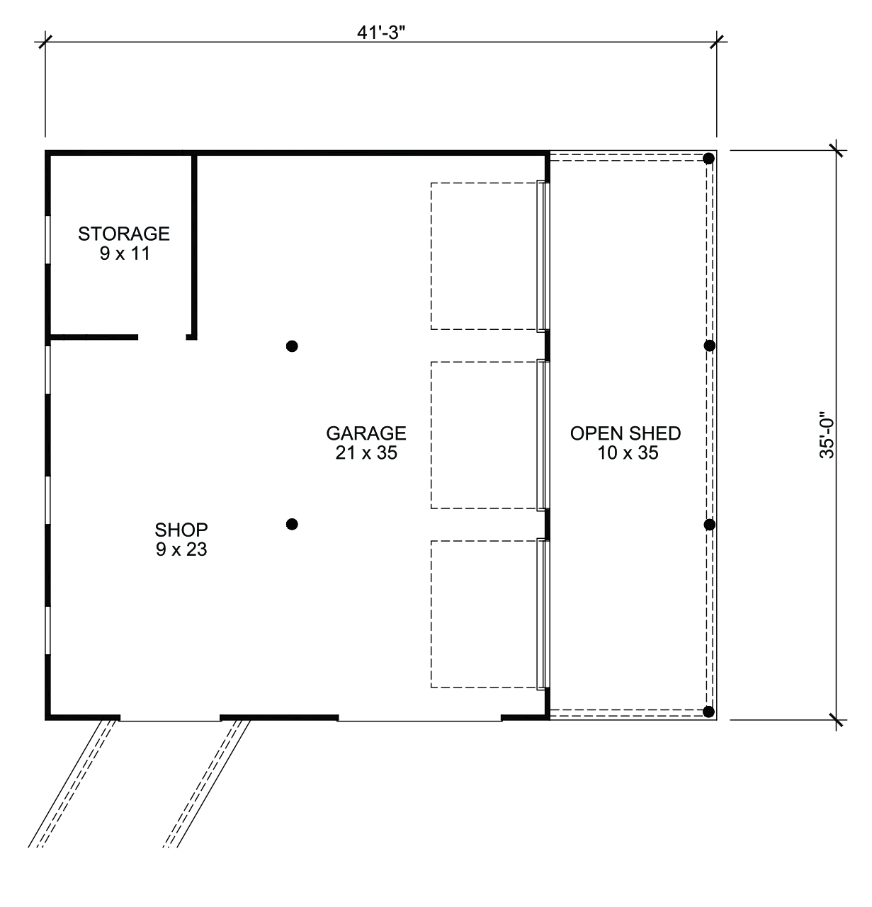 The Oldham Barn Plan 428